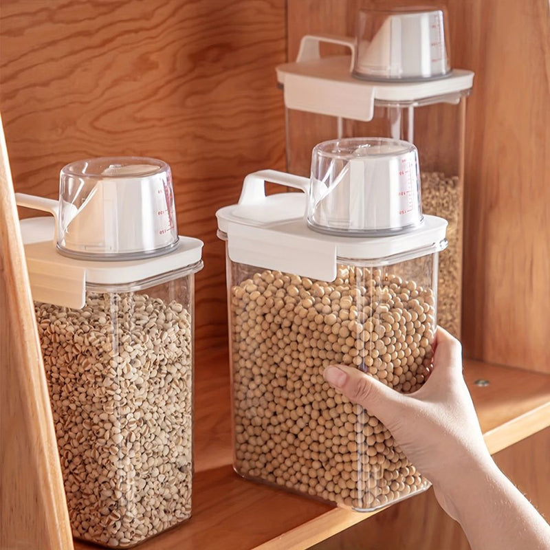 Clear Cereal and Grain Organiser