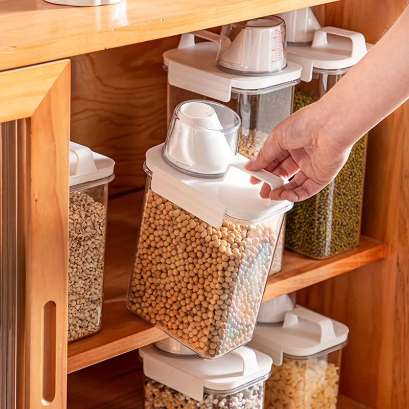 Clear Cereal and Grain Organiser