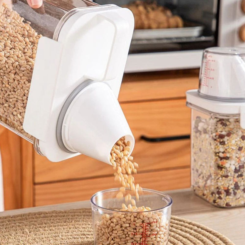 Clear Cereal and Grain Organiser