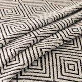 Diamond Geometric Tassel Sofa Cover