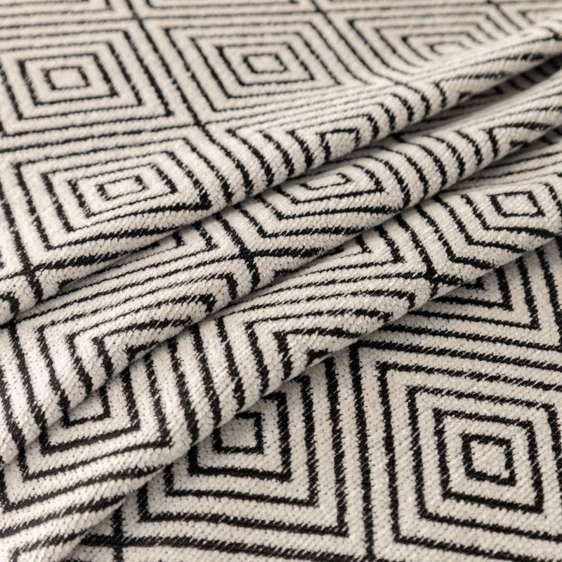 Diamond Geometric Tassel Sofa Cover