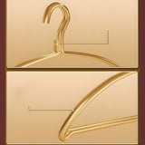 Elegant Golden Aluminium Alloy Hangers
