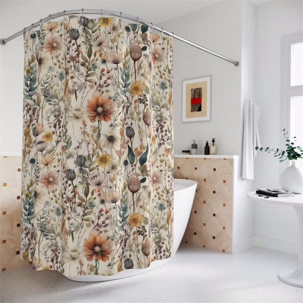 Flourish Bloom Shower Curtain