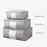 Foldable Zippered Cloth Storage Organiser