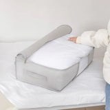 Foldable Zippered Cloth Storage Organiser