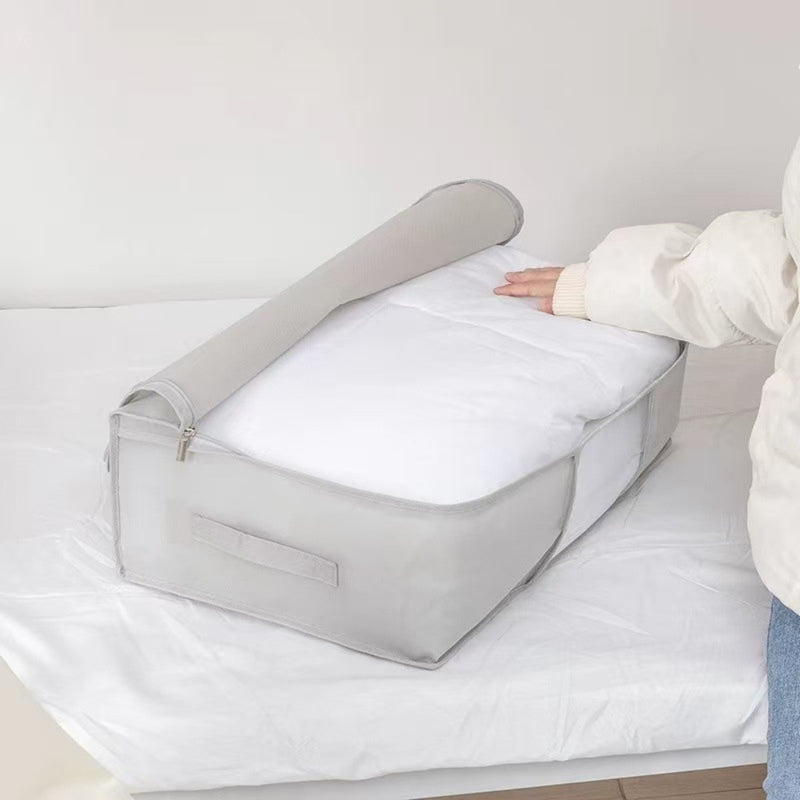 Foldable Zippered Cloth Storage Organiser