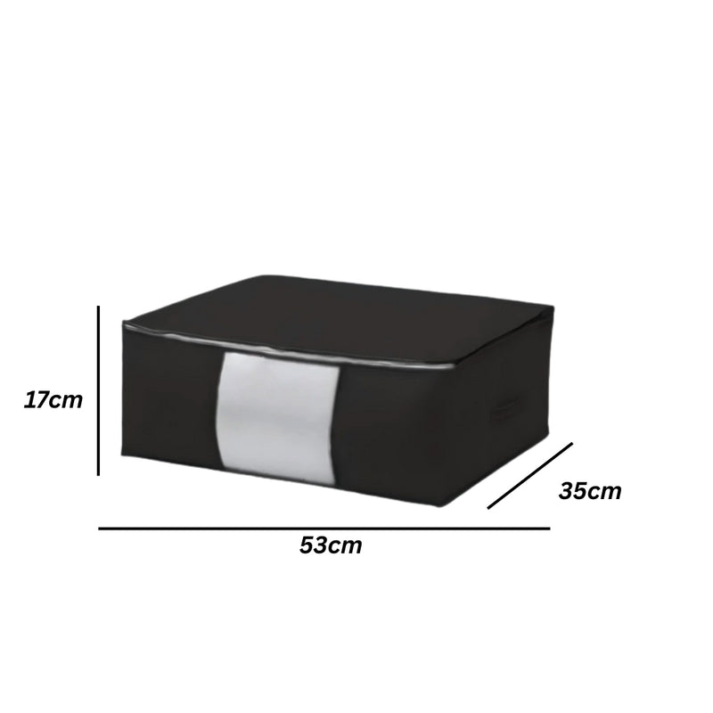 Foldable Zippered Cloth Storage Organiser