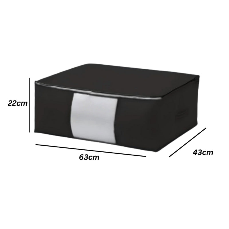 Foldable Zippered Cloth Storage Organiser