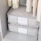 Foldable Zippered Cloth Storage Organiser