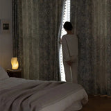 French Floral Chenille Pom-Pom Curtain