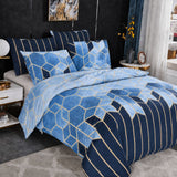Golden Cosmo Hive | 3pcs Quilt Cover Sets