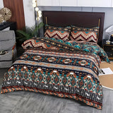 Indara Boho Tribal Print Quilt Cover Set