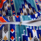 Indara Boho Tribal Print Quilt Cover Set