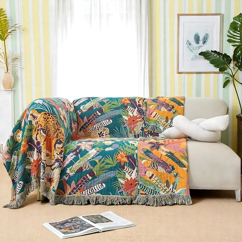 Jungle Adventure Kids Blanket
