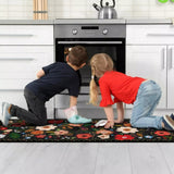 Meadow Boho Floral Kitchen Mat Set