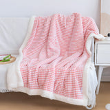 Warm Waffle Sherpa Blanket