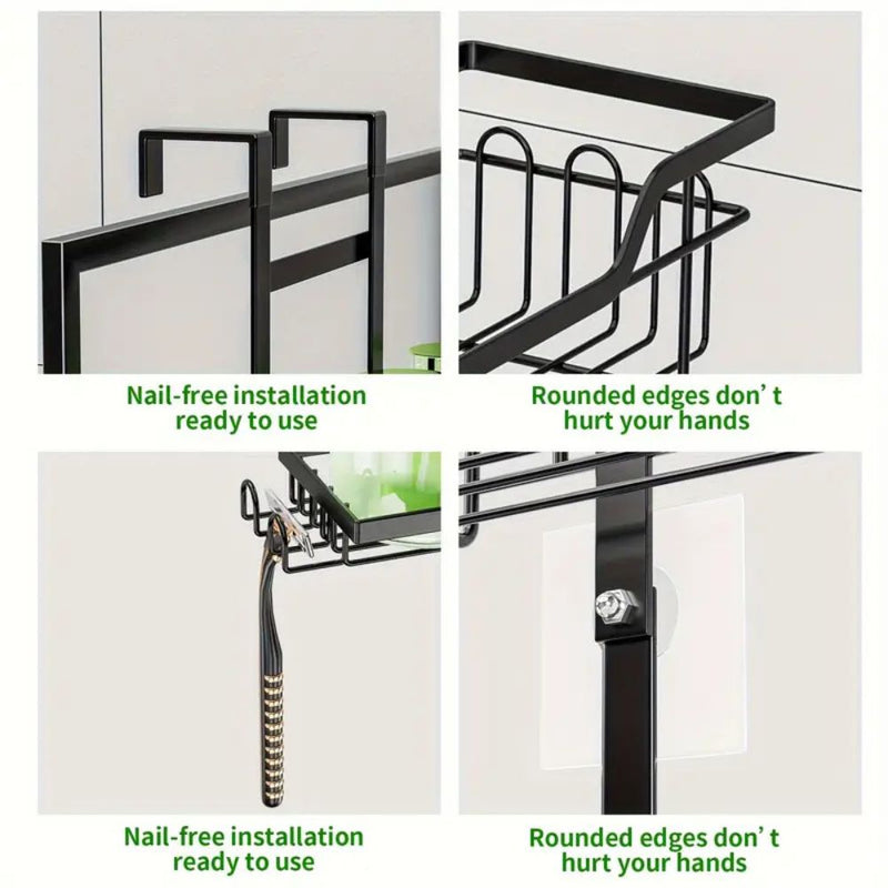 Quick Reach Hanging Bathroom Caddy
