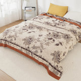 Rosewood Grace Throw Cotton Blanket