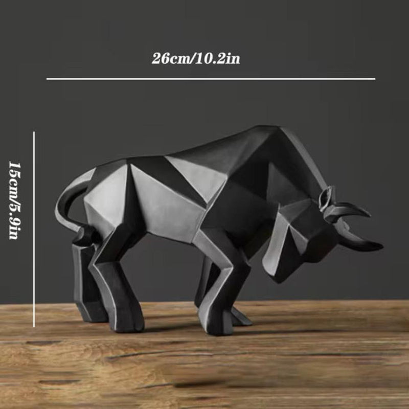 Creative Charging Bull Figurine