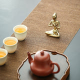 Serene Meditating Woman Statue