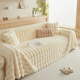 Rabbit Faux Fur Blanket Soft Sofa Cover