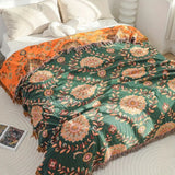 Sunfern Vintage Reversible Cotton Blanket