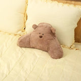 Teddy Shape Waist Backrest Cushion