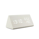 Elora Wooden LED Alarm Clock Digital Display