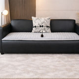 Minimalist Plush Quilted Couch Cover
