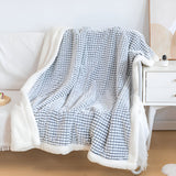 Warm Waffle Sherpa Blanket