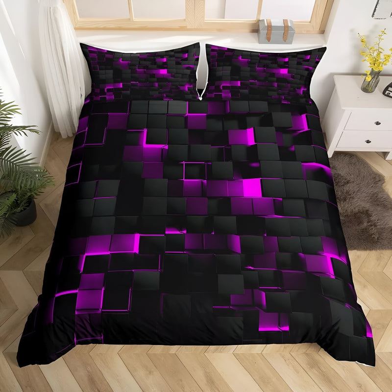 GEOMATRIX | 3pcs Quilt Cover Set