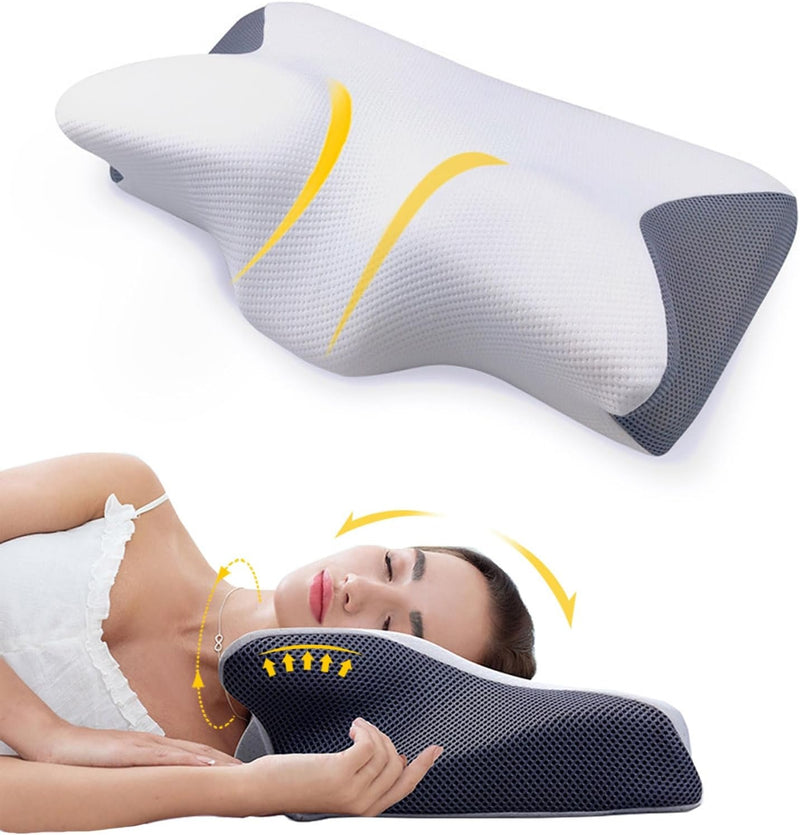 Dream Sleep Pillow | Cervical Contour Memory Foam