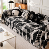 Brushstroke Art Couch Cover