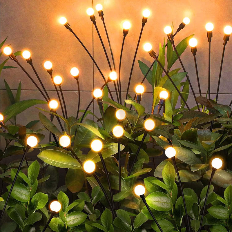 Solar Powered Firefly Garden Lights