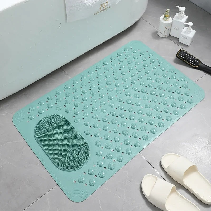 SafeGrip Shower Mat | Non-Slip with Foot Scrubber