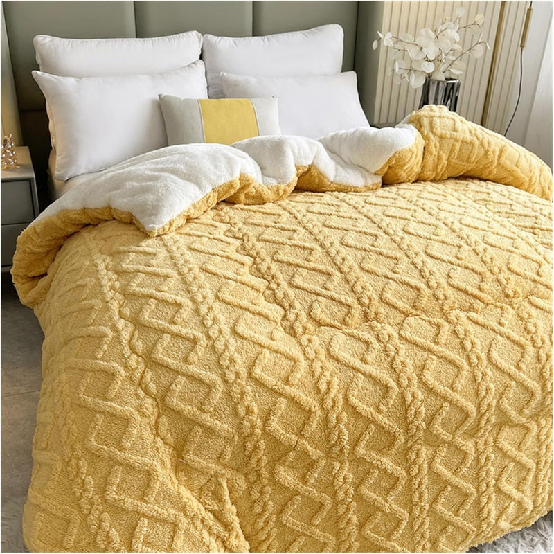 Thick Snuggle Sherpa Blanket